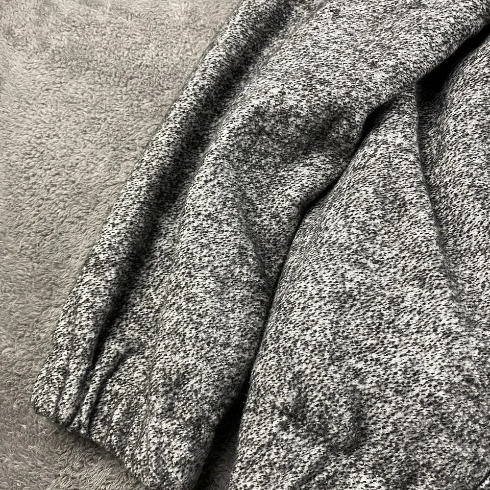 Christopher & Banks Full Zip Knit Sweater Womens Large‎ Gray Heather Jacket
